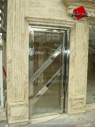 درب استیل تک لنگه مدل steel door 06