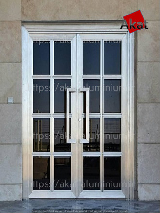 درب ورودی استیل لابی مدل steel door 16