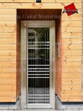 درب استیل تک لنگه مدل steel door 14