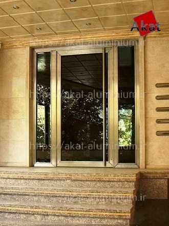 درب استیل لابی مدرن مدل steel door 11